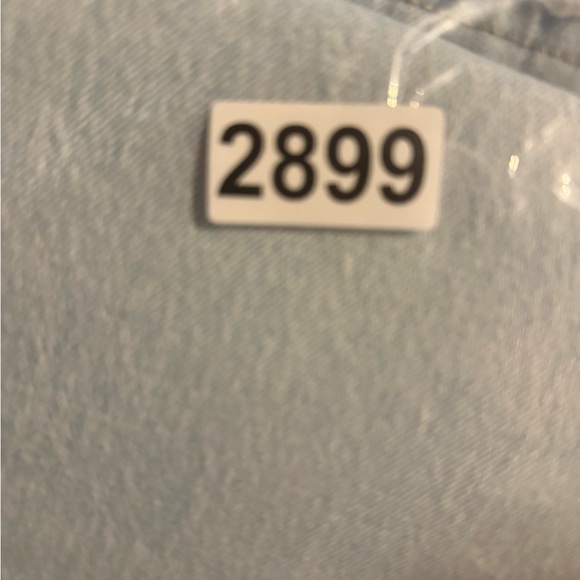 Levis 501 jeans womens 33x30 blue High Rise Straight Leg button fly stretch NWT - Picture 16 of 16